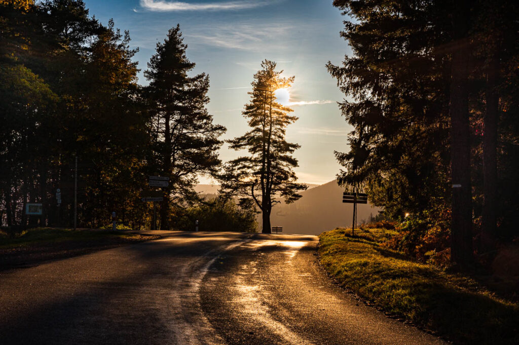 Col du Wettstein - Passstrasse in den Vogesen