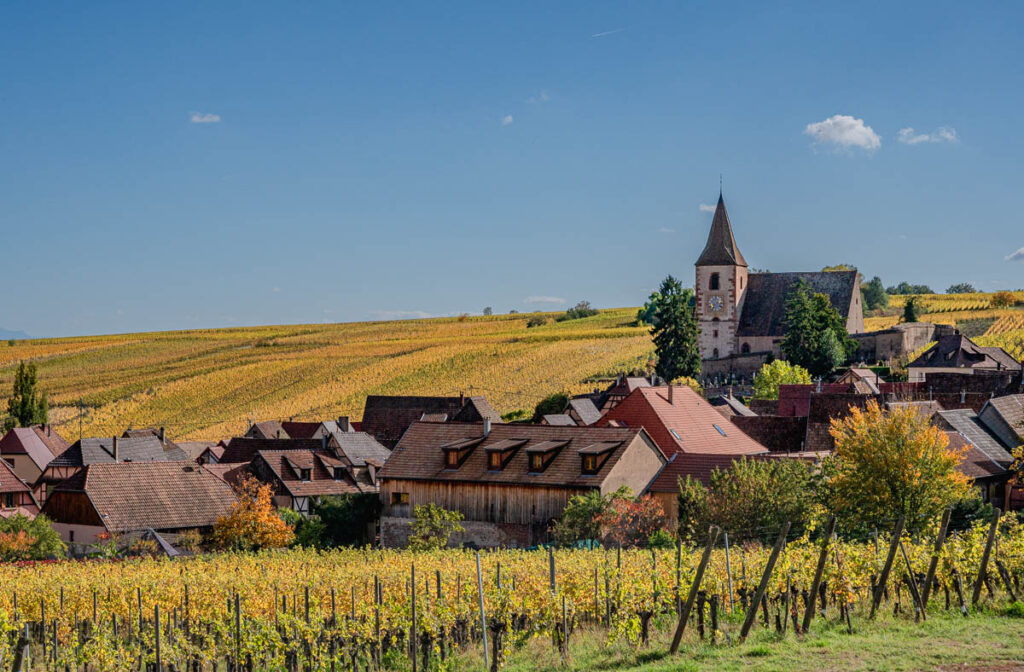 Hunawihr - in pittoreskes Weindorf