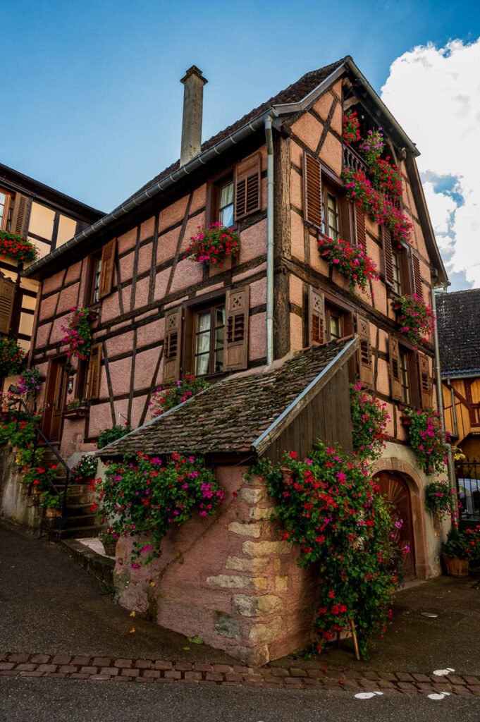 Hunawihr - typisches Winzerhaus an der Route des Vins