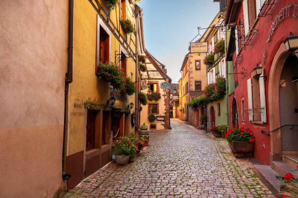 Riquewihr - typisches Dorf an der Route des Vins