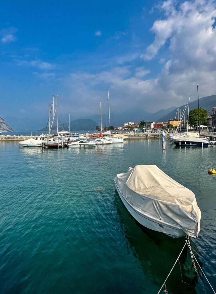 Iseosee - Hafen Iseo