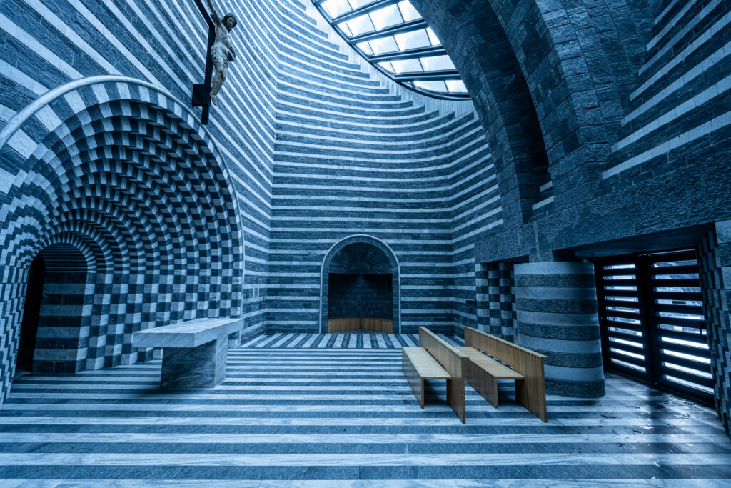 Kirche San Giovanni in Mogno Innenansicht der Kirche San Giovanni Battista
