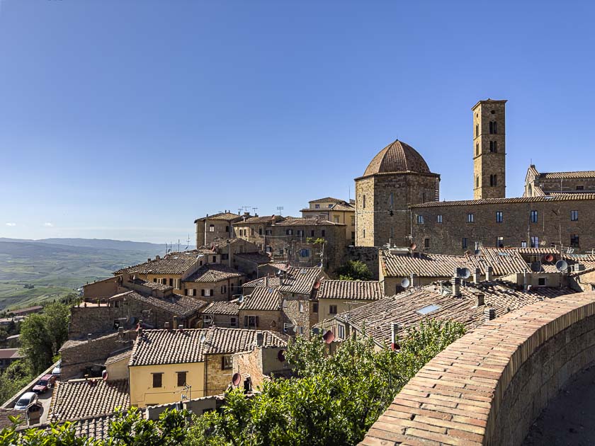 Volterra - Ausblick von der Stadtmauer