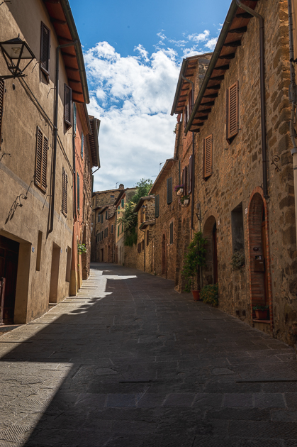 Montalcino - kleine Gasse