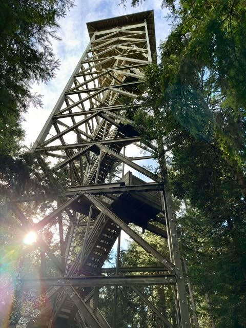 Der Chuderhüsi - der Turm von unten