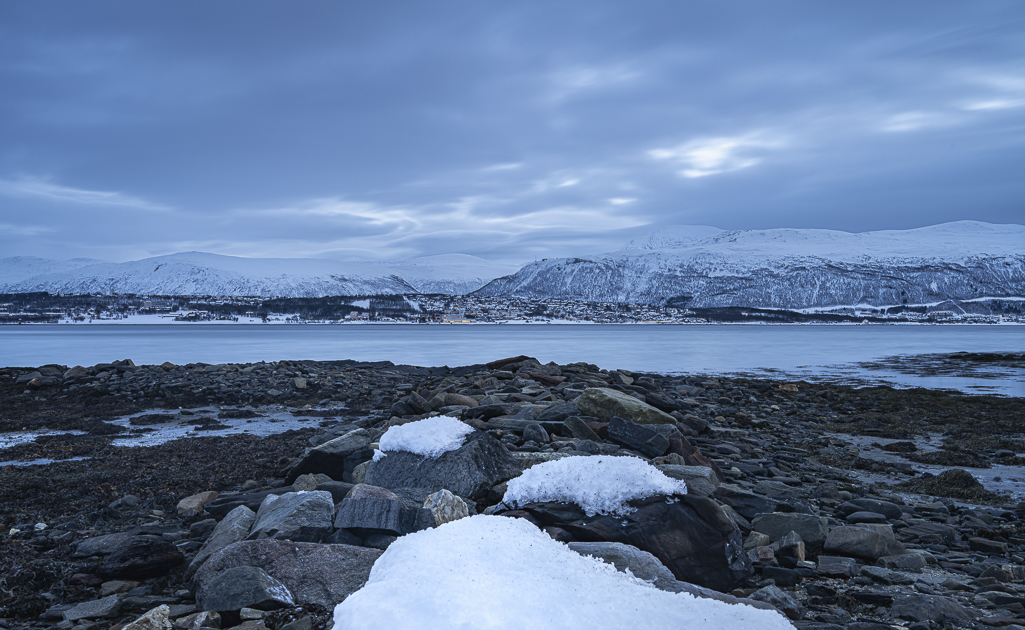 Håkøya - Blick Richtung Tromsø