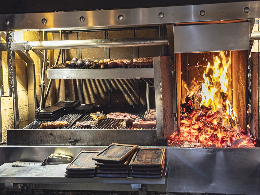 Assadogrill im Restaurant