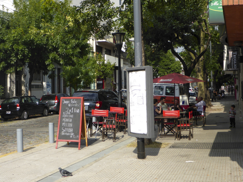 Strassenszene in Palermo